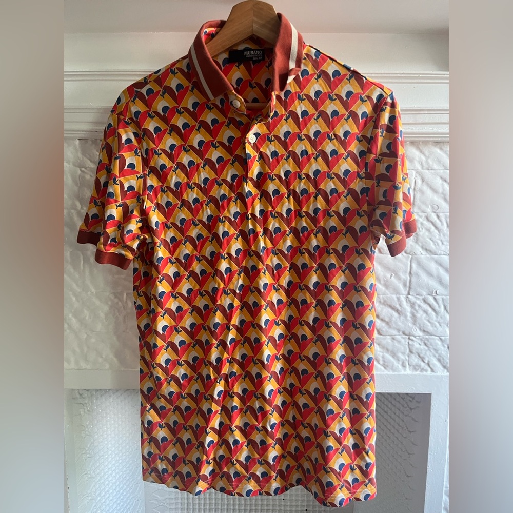 Colorful Patterned Men's Shirt